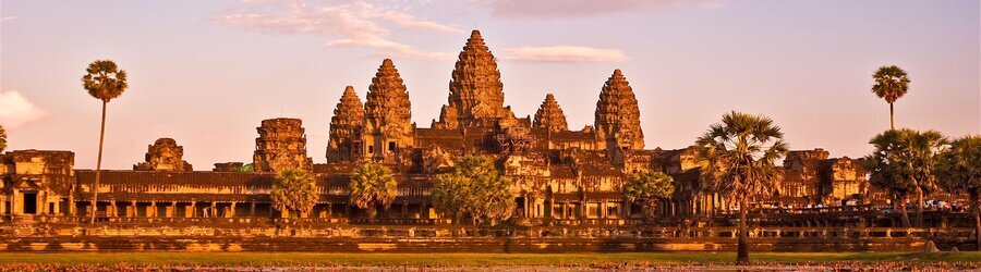 Angkor Temple Complex In Siem Reap Cambodia